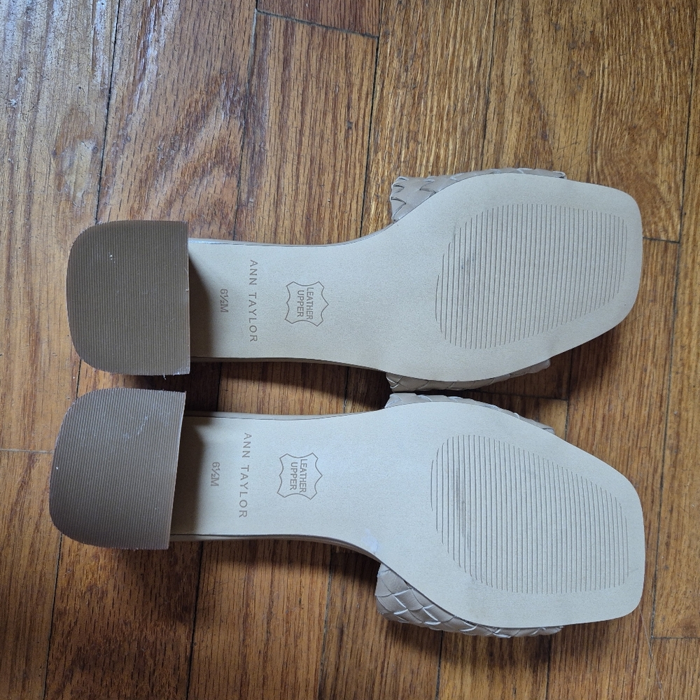 Woven Slide Sandals in Beige - Women - Picture 11 of 13